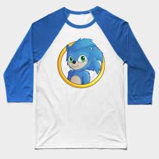 sonic the cartoon Baseball T-Shirt